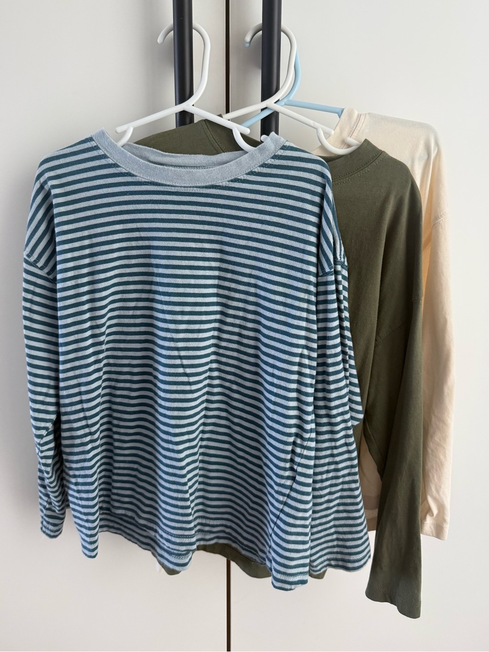 Zara 3 Pack Cotton Long Sleeve Shirt - Boys 6/7